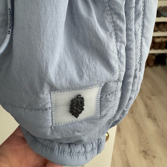 Free People Happy Trails Poncho blue/grey size Small - Picture 7 of 11